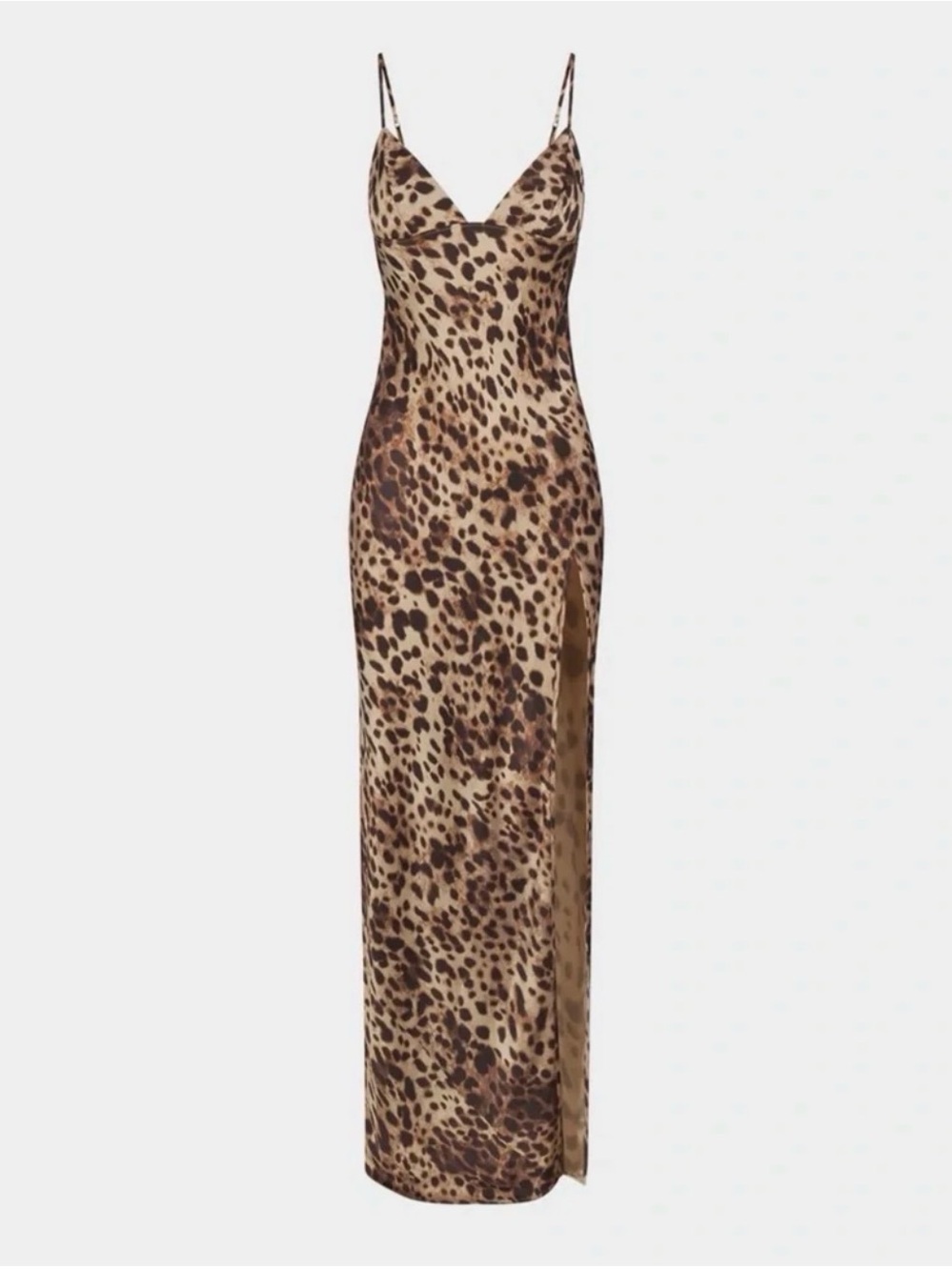 Dolce & Gabbana x Skims Leopard-Print Slip Maxi Dress - Picture 3 of 3